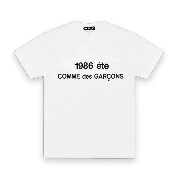 1986 Comme des Garcons T-Shirt White 1