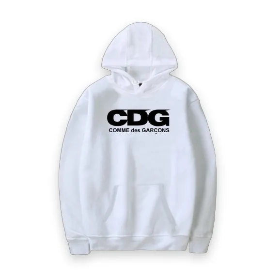 CDG (Comme Des Garcons) Hoodie - White 1