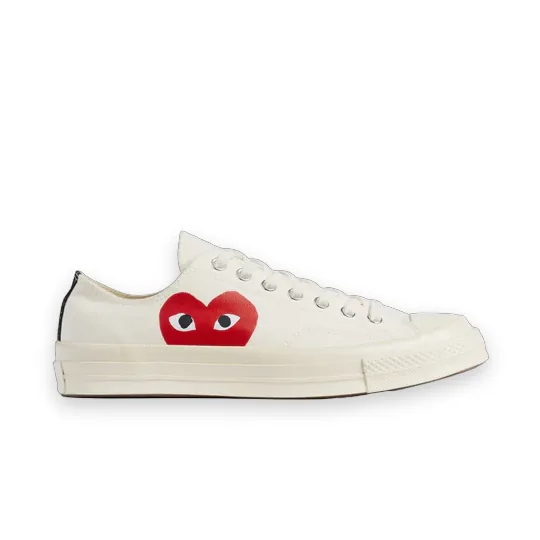 CDG Converse Big Heart Low Top White 1