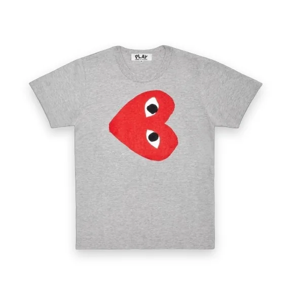 CDG Play Large Side Heart T-Shirt 1