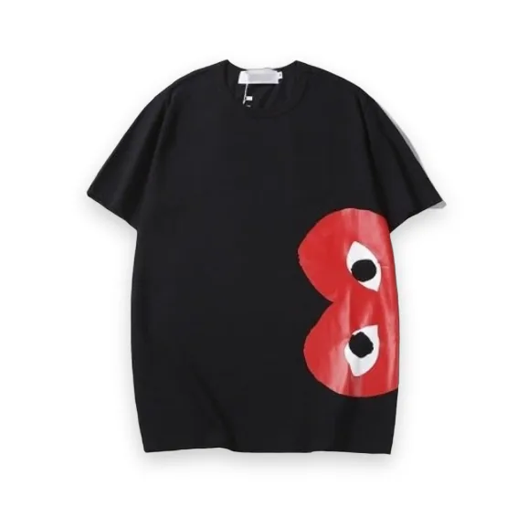 CDG Play Red Heart Basic T-Shirt 1