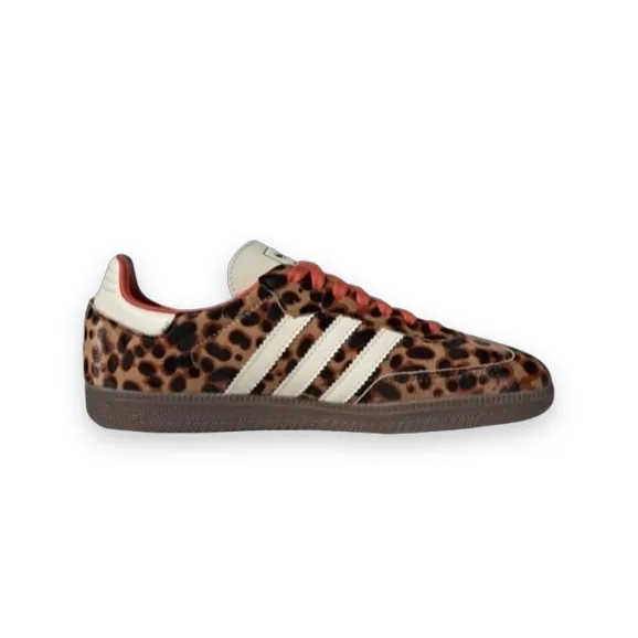 CDG x Adidas Samba Leopard 1