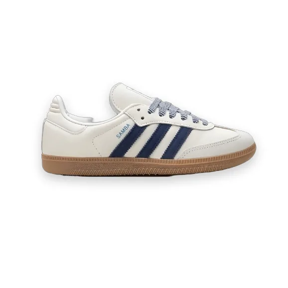CDG x Adidas Samba Off White_Dark Blue 1