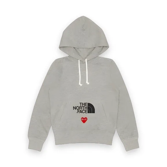 CDG x The North Face Ladies Hoodie - Grey 1