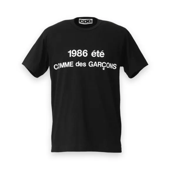 COMME des GARCONS 1986 ete T-SHIRT 1