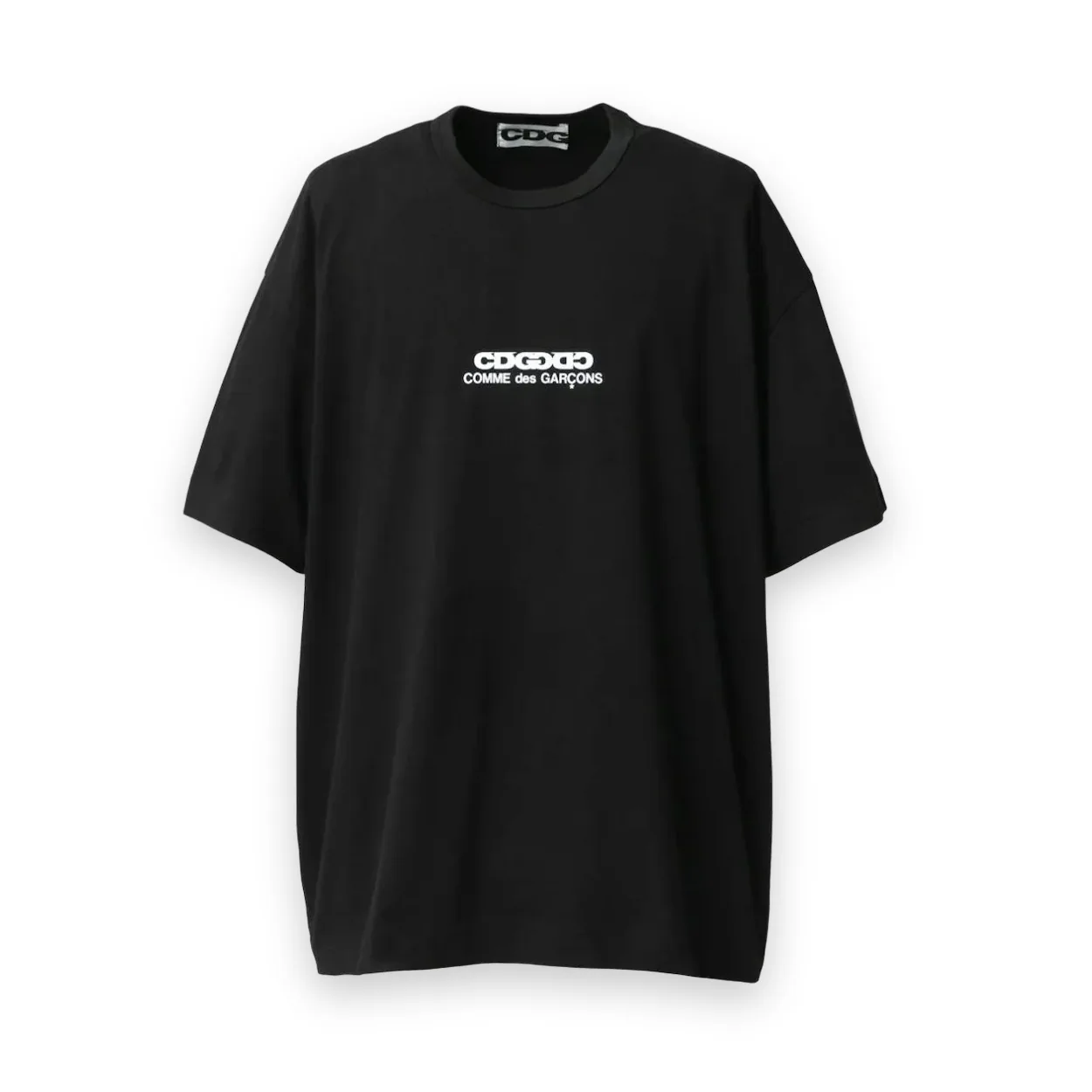 Comme Des Garcons Center Logo Black T-Shirt 1