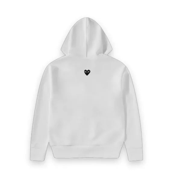 Comme Des Garcons Play Reverse Black Heart Zip Hoodie 1