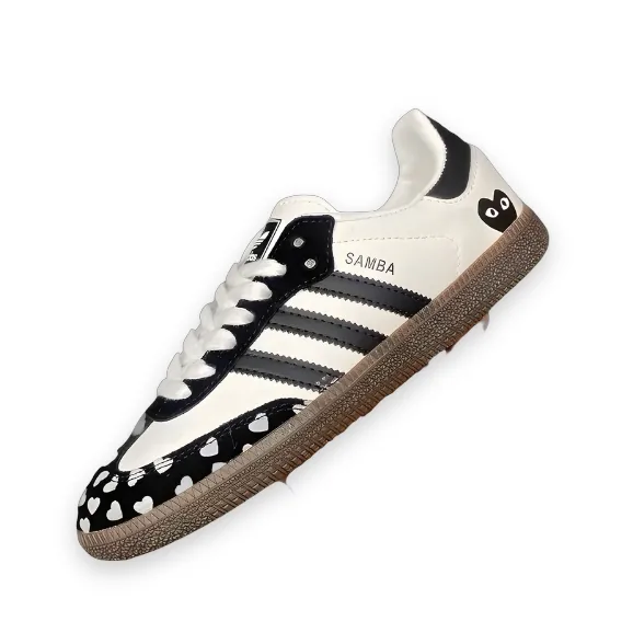 Comme des Garcons Play x adidas Samba White/Black 1