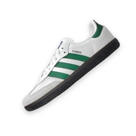 Comme des Garcons Play x Adidas Samba White/Green 1