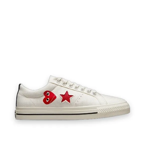 Comme Des Garcons Play x Converse One Star 1