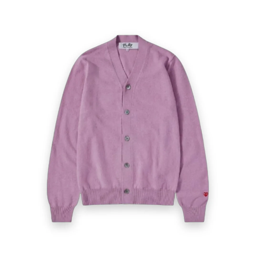 Comme Des Garcons V-Neck Lambswool Cardigan Unisex 1