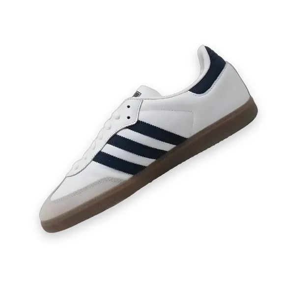 Comme des Garcons x Adidas Samba White/Navy 1