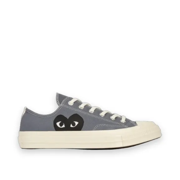 Converse Black Heart Low Top Grey 1
