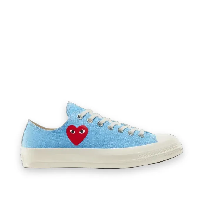 Converse X CDG Low Top (Bright Blue) 1